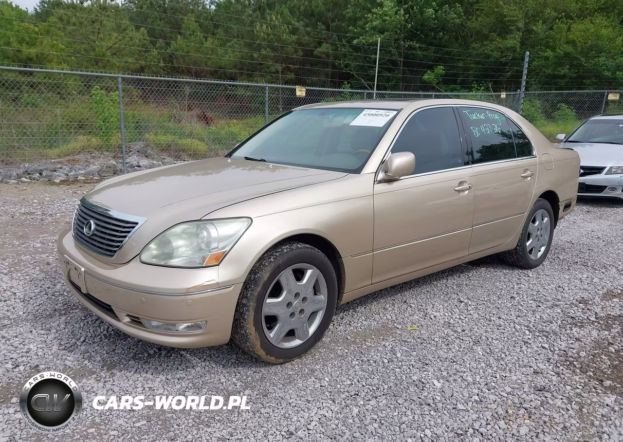 2005 Lexus Ls 430 VIN:JTHBN36F850175805 - 2