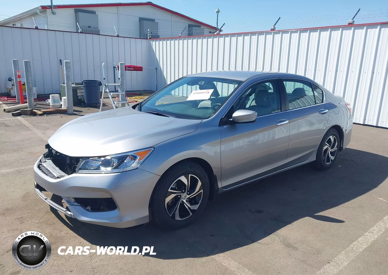 2016 Honda Accord Lx VIN:1HGCR2F40GA053294 - 2