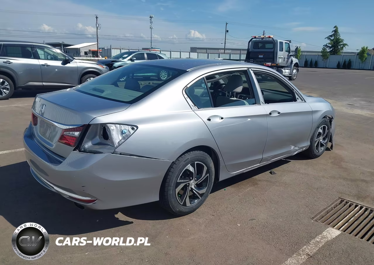 2016 Honda Accord Lx VIN:1HGCR2F40GA053294 - 4