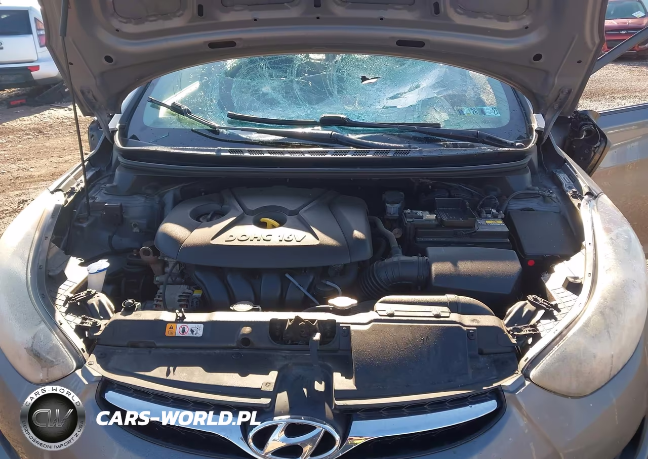 2013 Hyundai Elantra Gls VIN:5NPDH4AE1DH374556 - 10