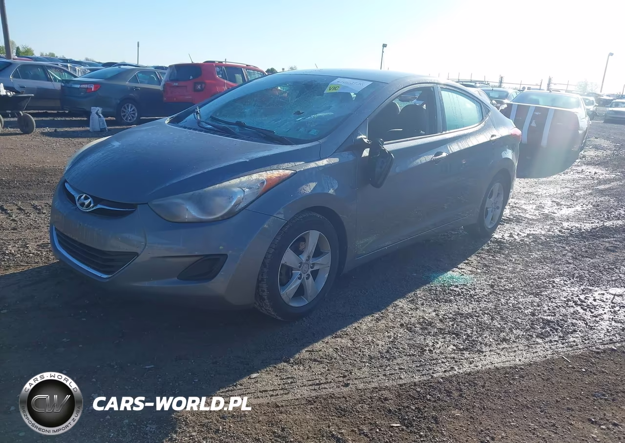 2013 Hyundai Elantra Gls VIN:5NPDH4AE1DH374556 - 2
