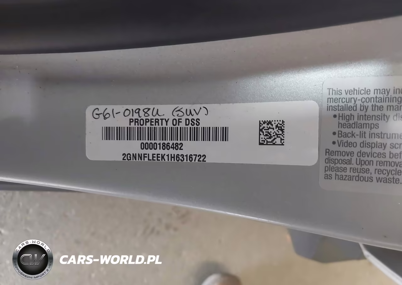 2017 Chevrolet Equinox Ls VIN:2GNFLEEK1H6316722 - 9