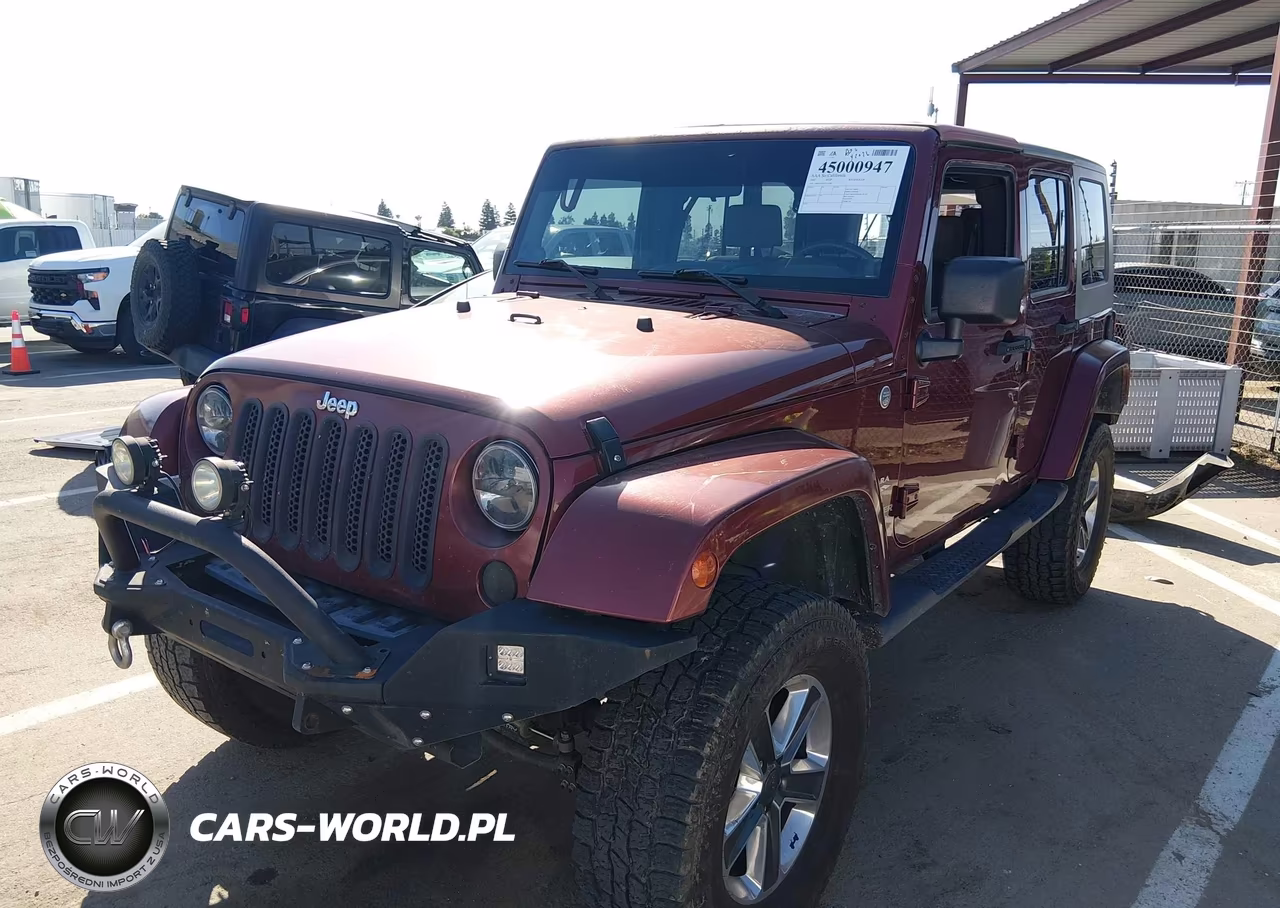2007 Jeep Wrangler Unlimited Sahara VIN:1J8GA59147L191881 - 2