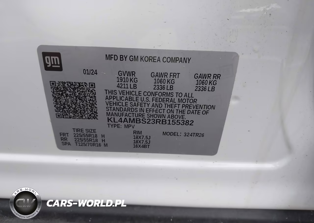 2024 Buick Encore Gx Preferred Fwd VIN:KL4AMBS23RB155382 - 9