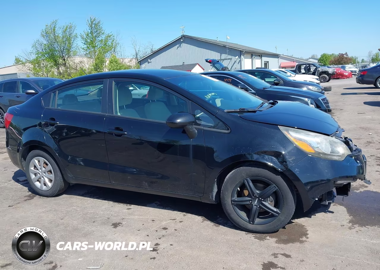 2013 Kia Rio Lx VIN:KNADM4A37D6191504 - 14