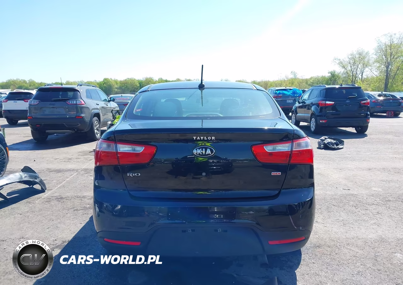 2013 Kia Rio Lx VIN:KNADM4A37D6191504 - 17