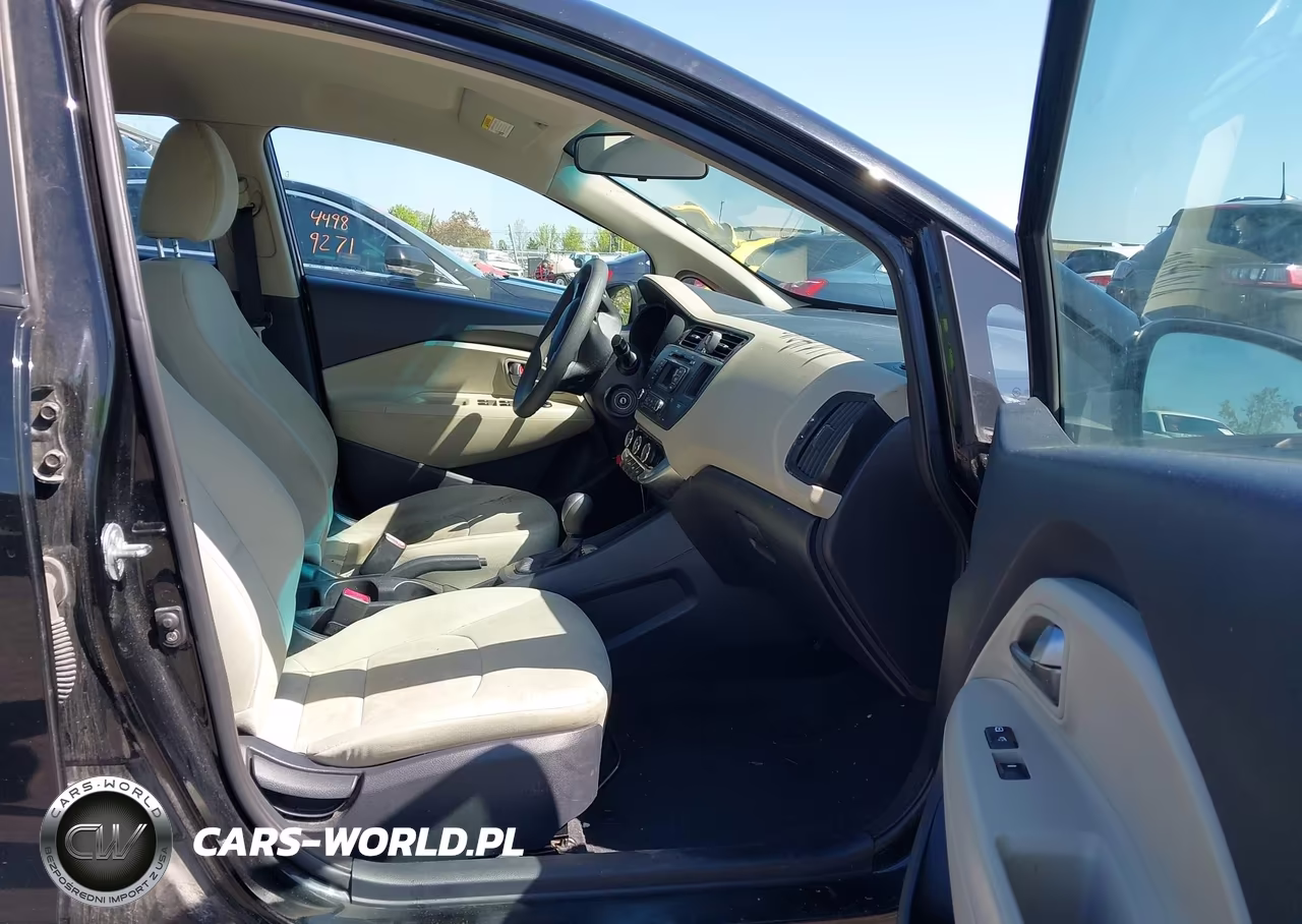 2013 Kia Rio Lx VIN:KNADM4A37D6191504 - 5