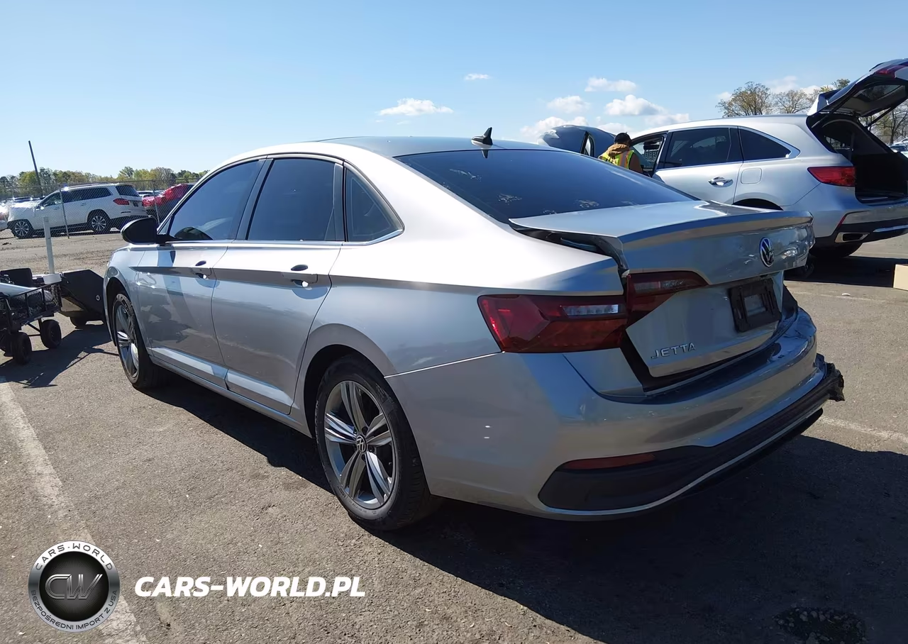 2022 Volkswagen Jetta 1.5T Se VIN:3VW7M7BU5NM012691 - 3