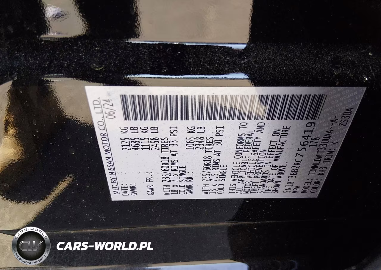 2024 Nissan Rogue Sv Intelligent Awd VIN:5N1BT3BB2RC756419 - 9