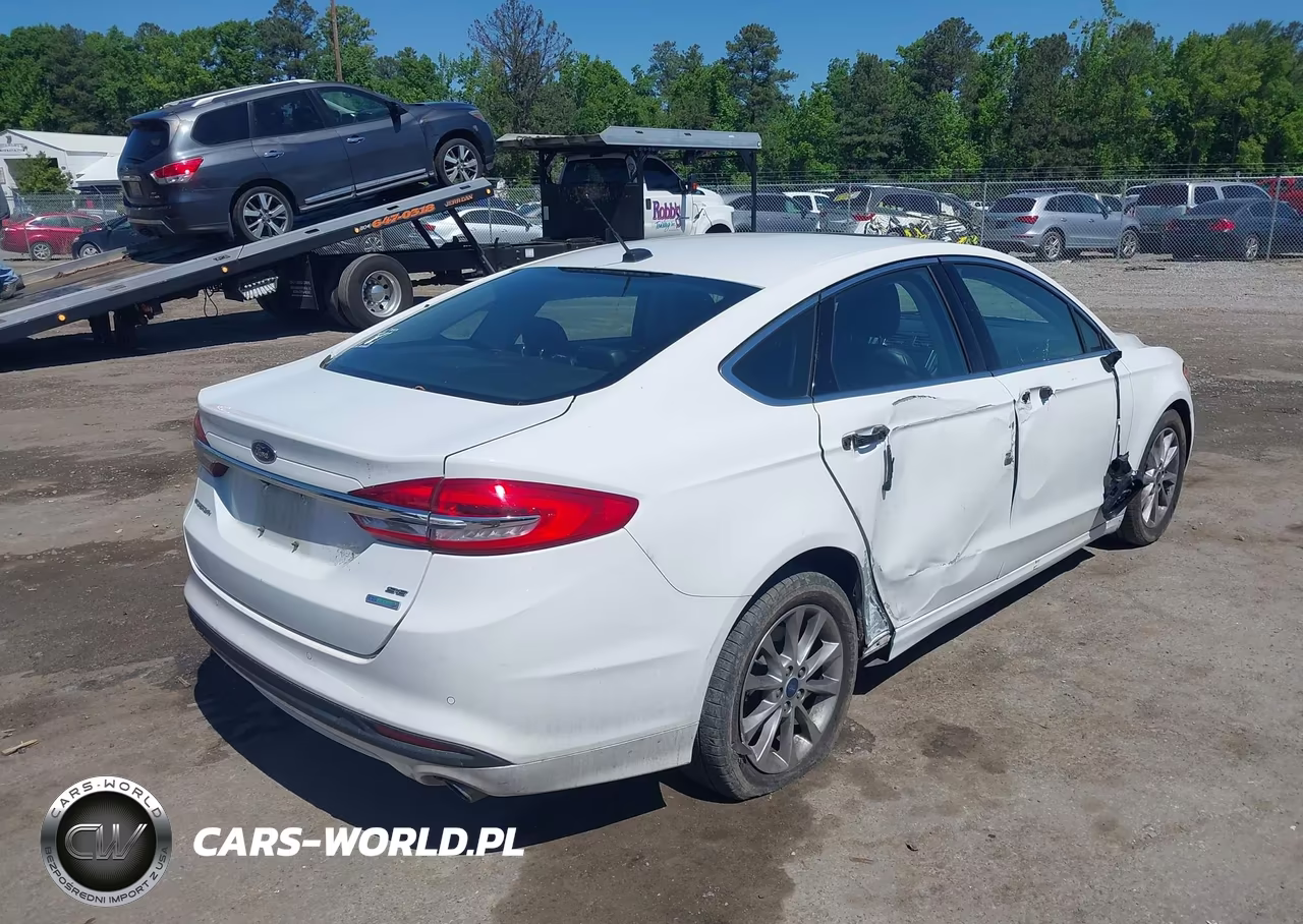 2017 Ford Fusion Se VIN:3FA6P0HD5HR218739 - 4