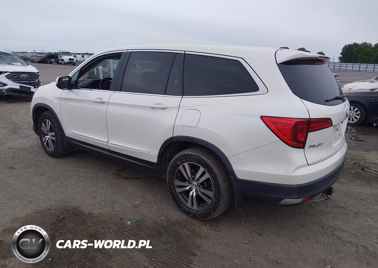 2017 Honda Pilot Ex-L VIN:5FNYF5H73HB016691 - 3