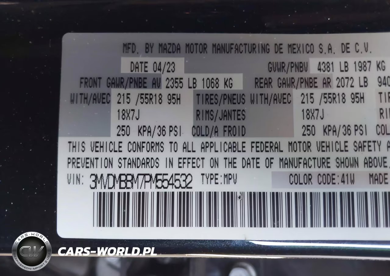2023 Mazda Cx-30 2.5 S Select VIN:3MVDMBBM7PM554532 - 9