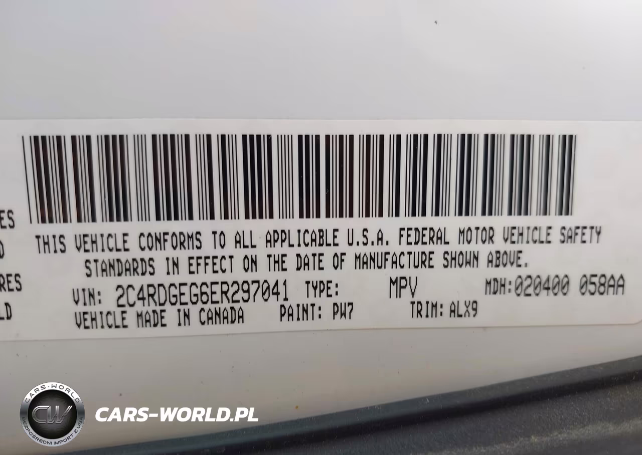2014 Dodge Grand Caravan R-T VIN:2C4RDGEG6ER297041 - 9