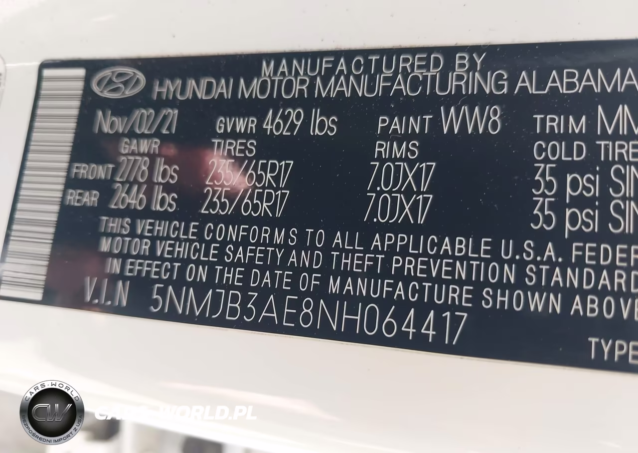 2022 Hyundai Tucson Sel VIN:5NMJB3AE8NH064417 - 9