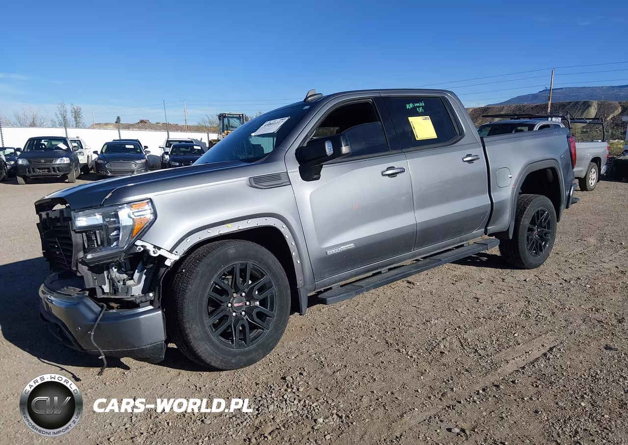 2022 GMC Sierra 1500 Limited 4Wd Short Box Elevation VIN:3GTP9CEK0NG150029 - 2