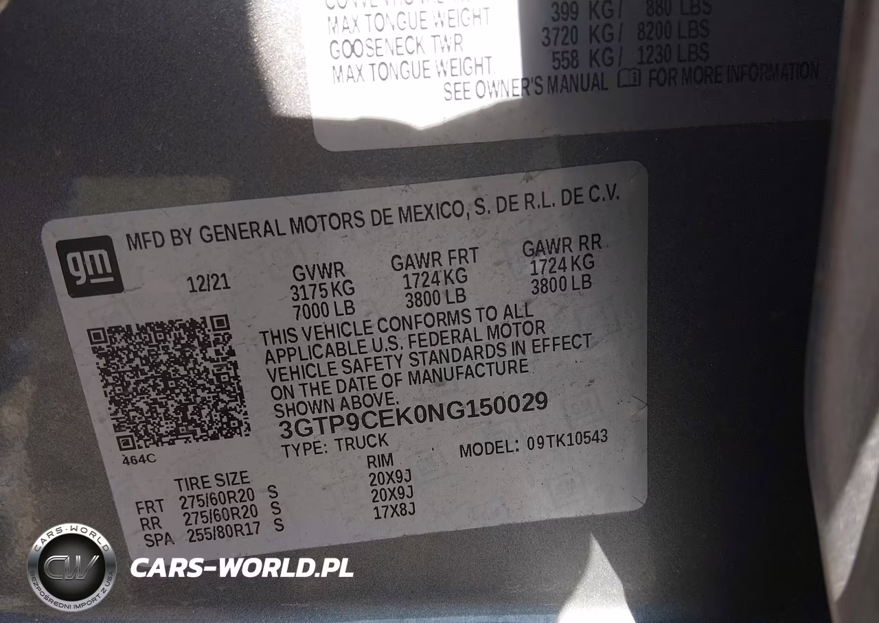 2022 GMC Sierra 1500 Limited 4Wd Short Box Elevation VIN:3GTP9CEK0NG150029 - 9