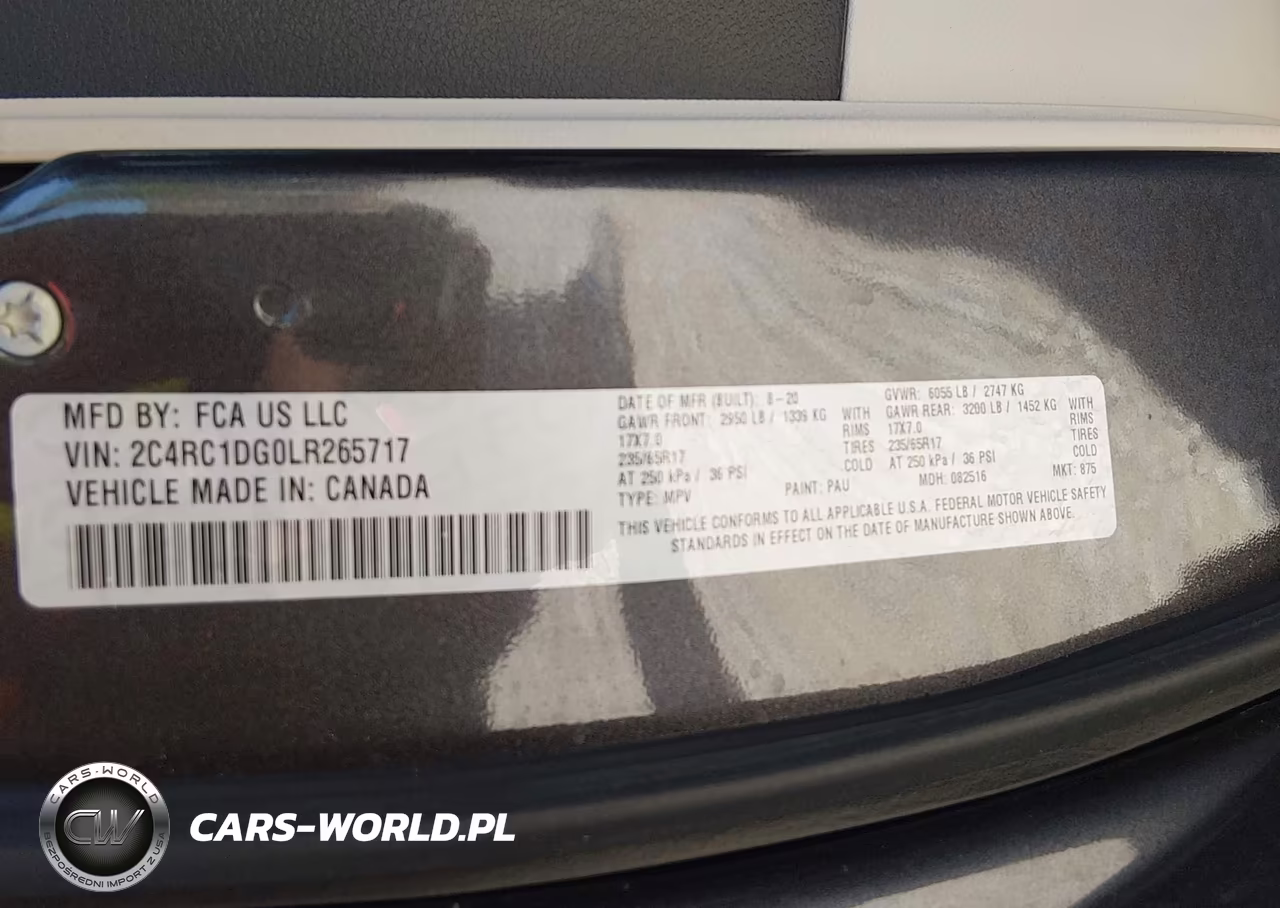 2020 Chrysler Voyager Lxi VIN:2C4RC1DG0LR265717 - 9