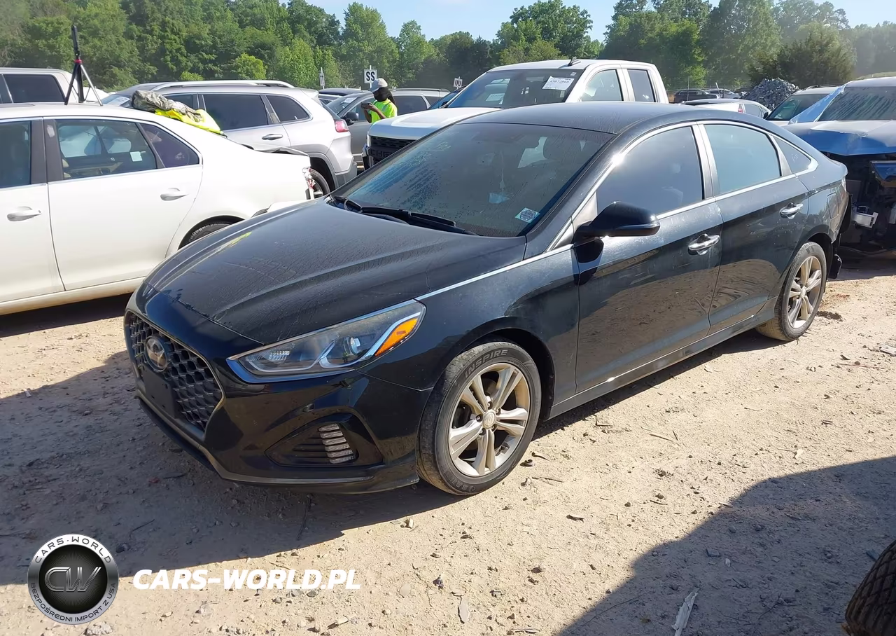 2018 Hyundai Sonata Sel+ VIN:5NPE34AF0JH711306 - 2