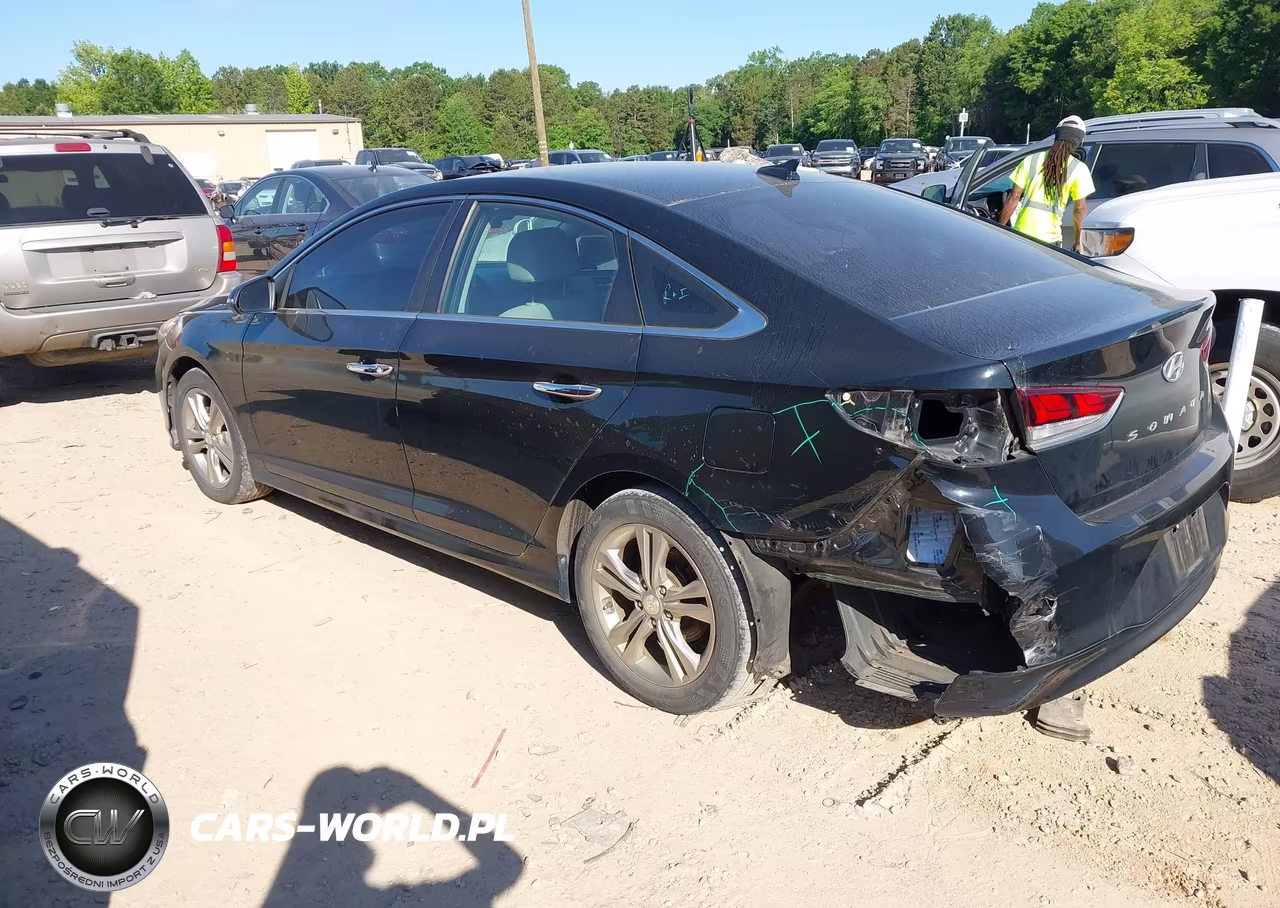 2018 Hyundai Sonata Sel+ VIN:5NPE34AF0JH711306 - 3