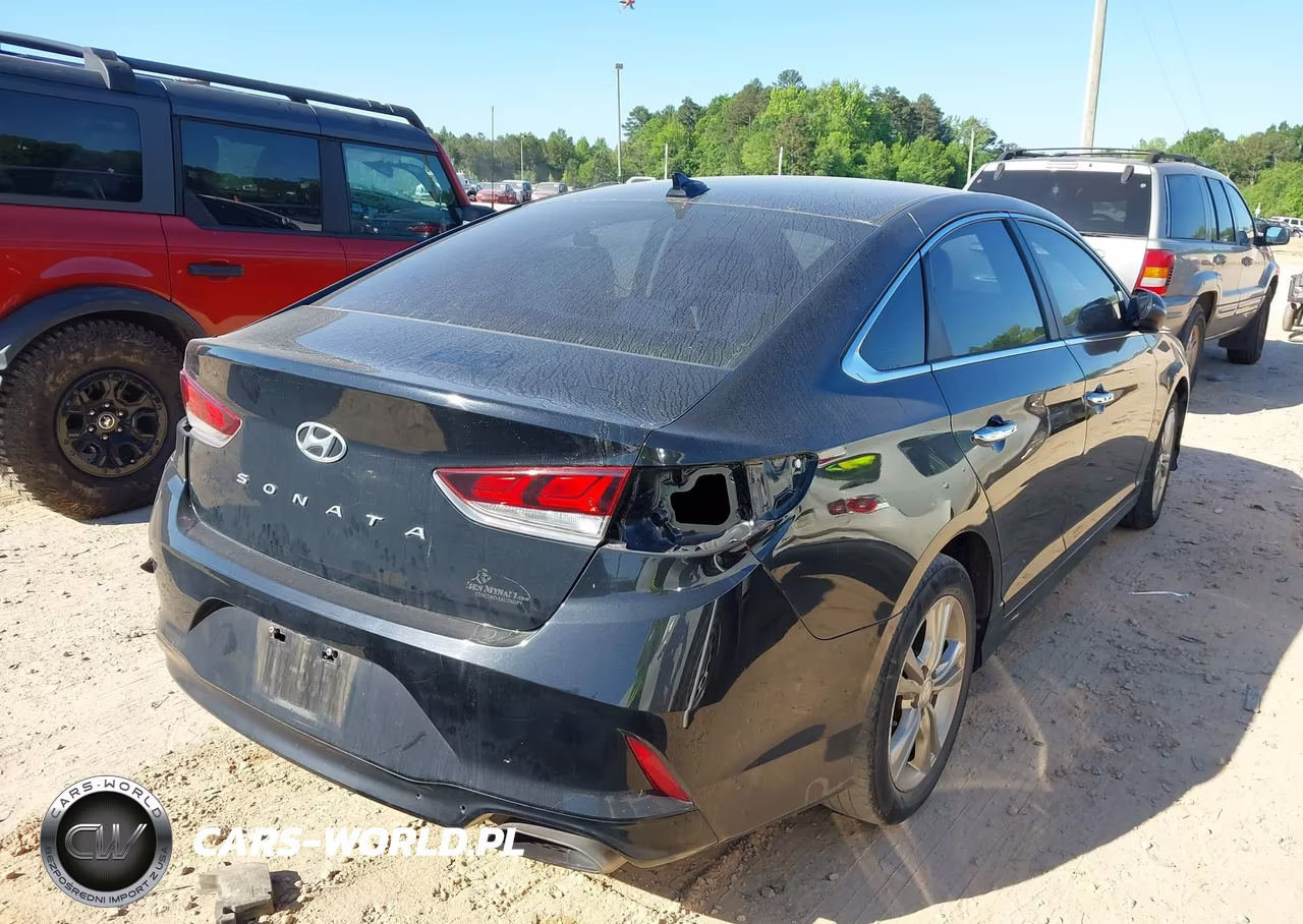 2018 Hyundai Sonata Sel+ VIN:5NPE34AF0JH711306 - 4
