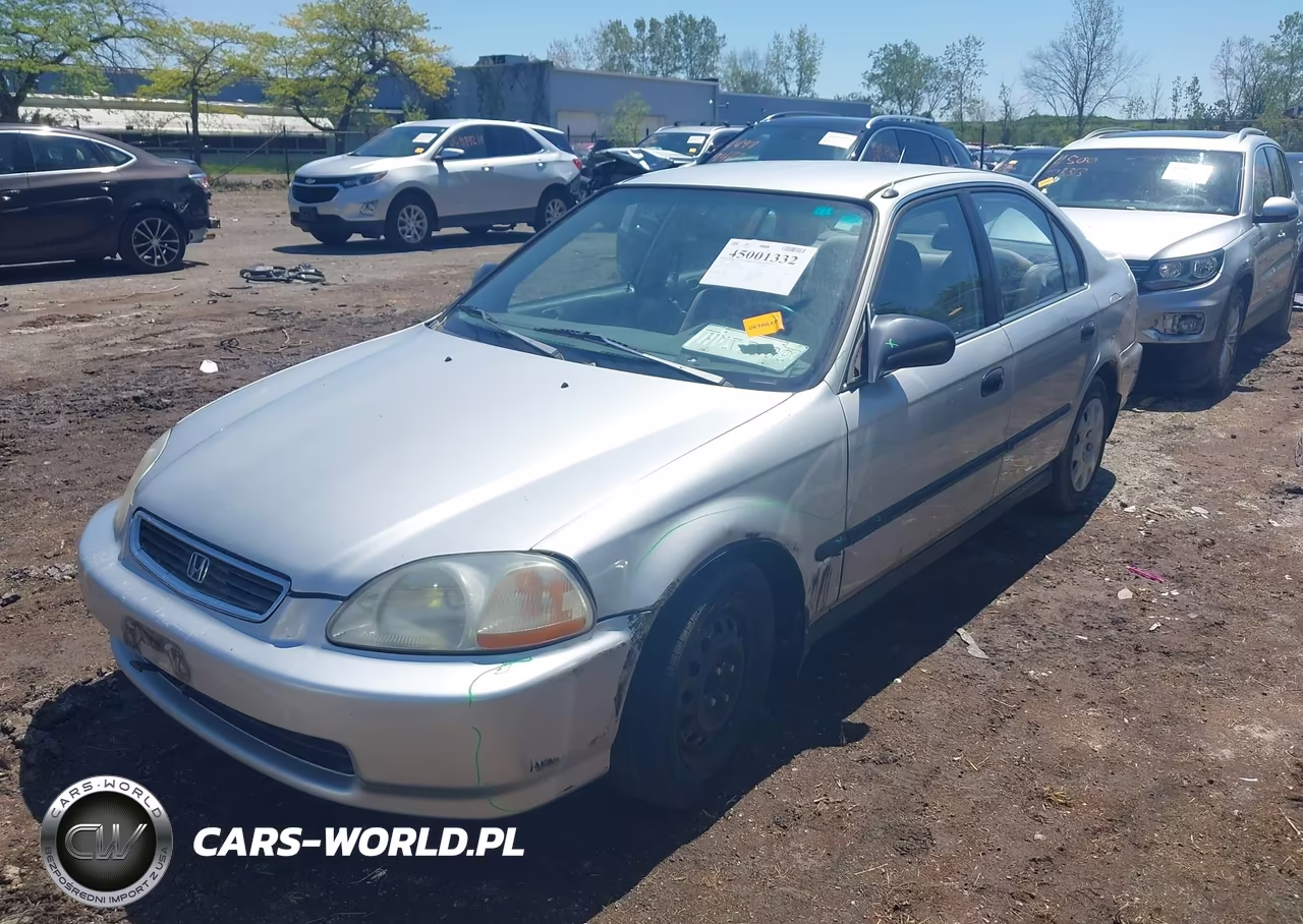 1998 Honda Civic Lx VIN:2HGEJ667XWH599554 - 2