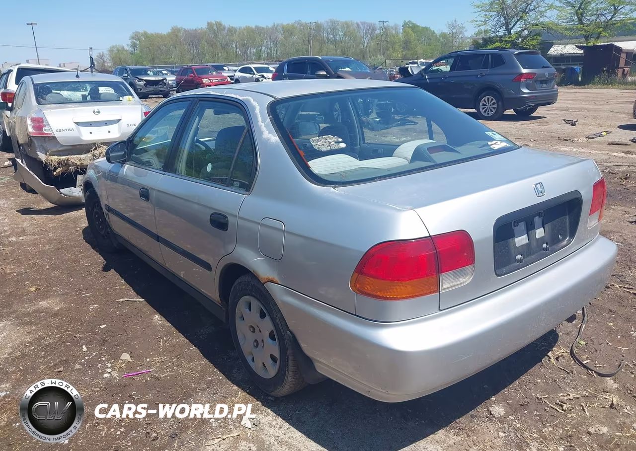 1998 Honda Civic Lx VIN:2HGEJ667XWH599554 - 3