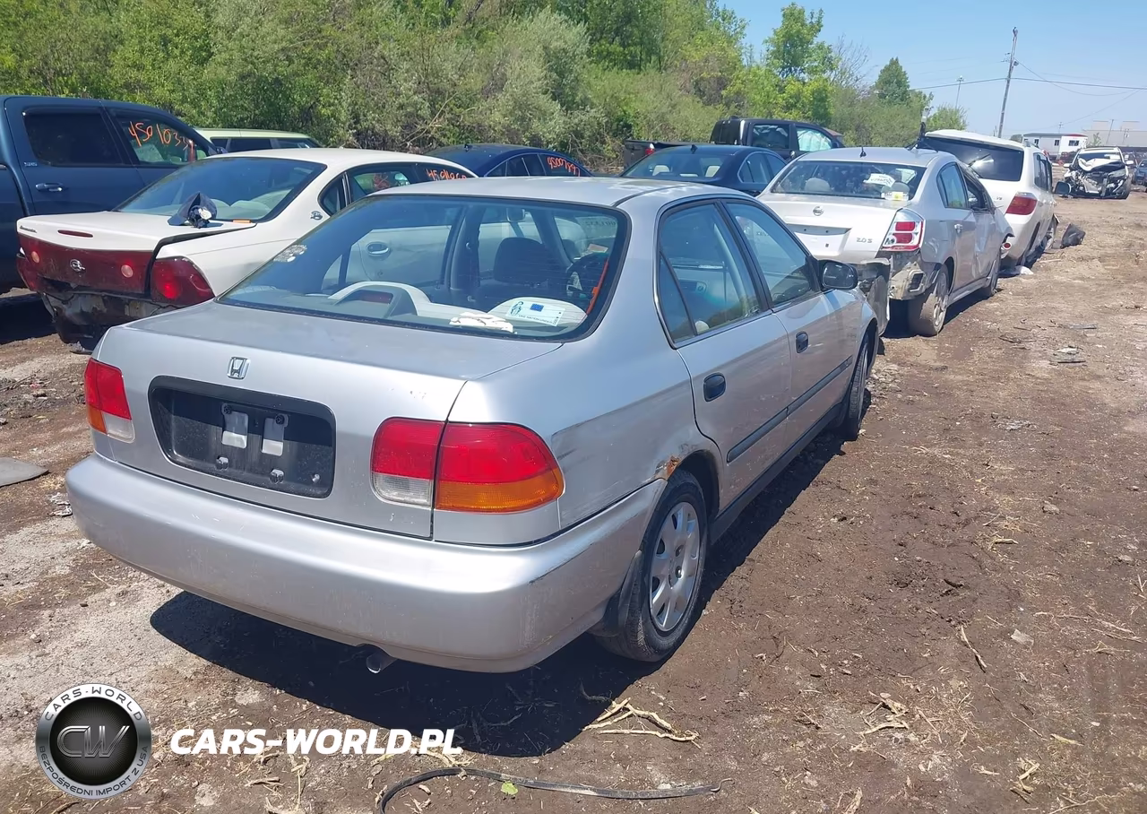 1998 Honda Civic Lx VIN:2HGEJ667XWH599554 - 4