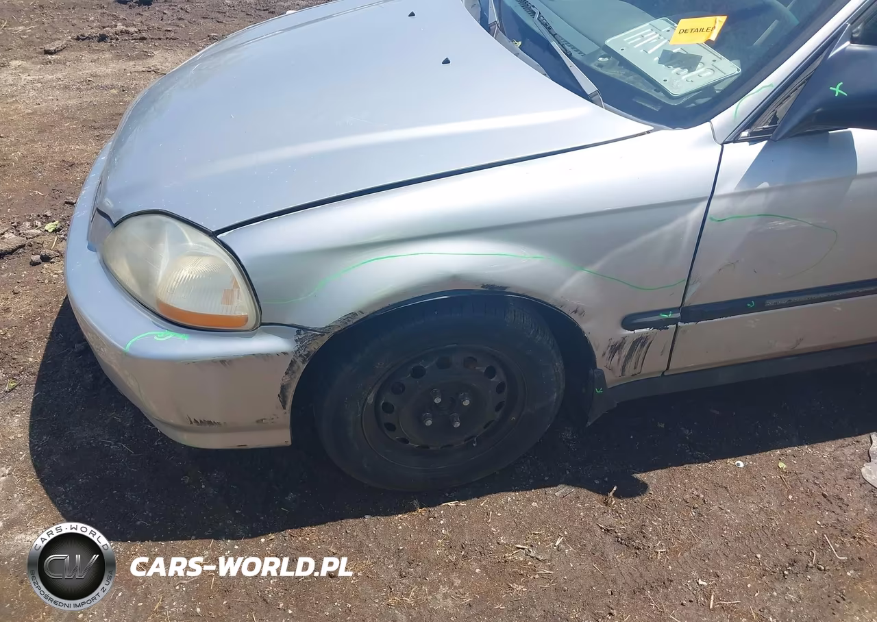 1998 Honda Civic Lx VIN:2HGEJ667XWH599554 - 6