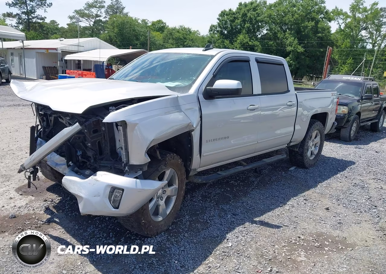 2018 Chevrolet Silverado 1500 2Lt VIN:3GCUKREC6JG413122 - 2