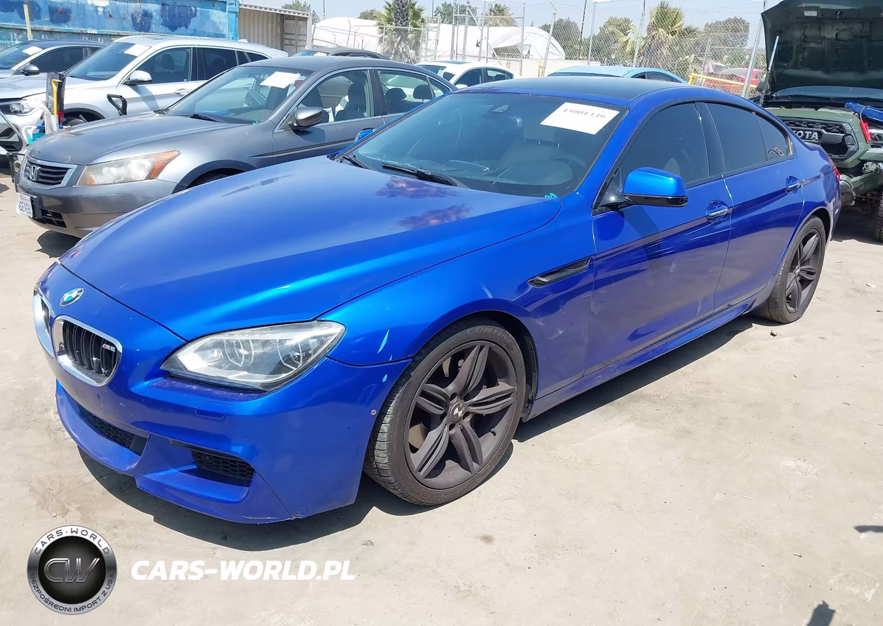2015 BMW 650I Gran Coupe VIN:WBA6B2C56FGB99241 - 2