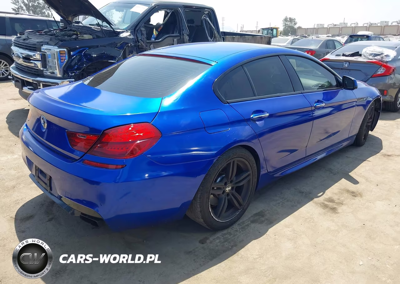 2015 BMW 650I Gran Coupe VIN:WBA6B2C56FGB99241 - 4