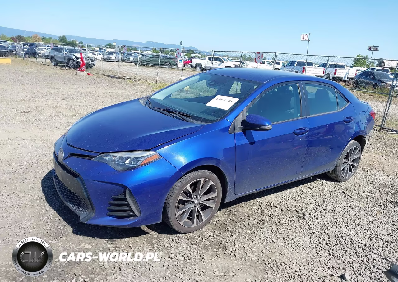 2017 Toyota Corolla Se VIN:2T1BURHE9HC930403 - 2