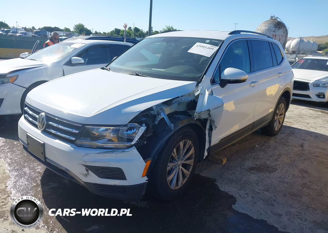 2019 Volkswagen Tiguan 2.0T Se-2.0T Sel-2.0T Sel R-Line-2.0T Sel R-Line Black VIN:3VV3B7AX4KM045326 - 2