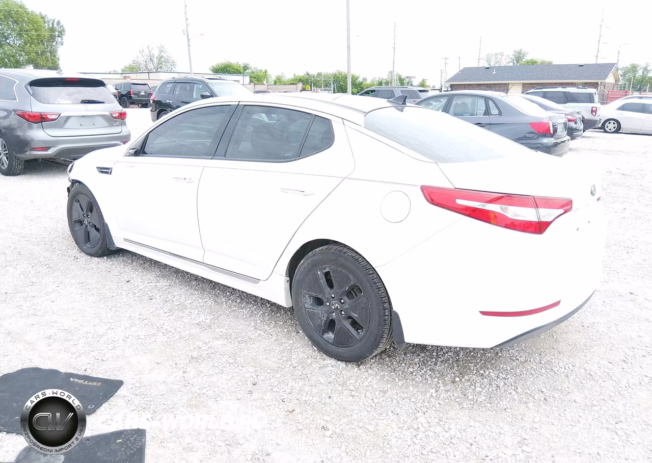 2013 Kia Optima Hybrid Ex VIN:KNAGM4AD9D5048176 - 3