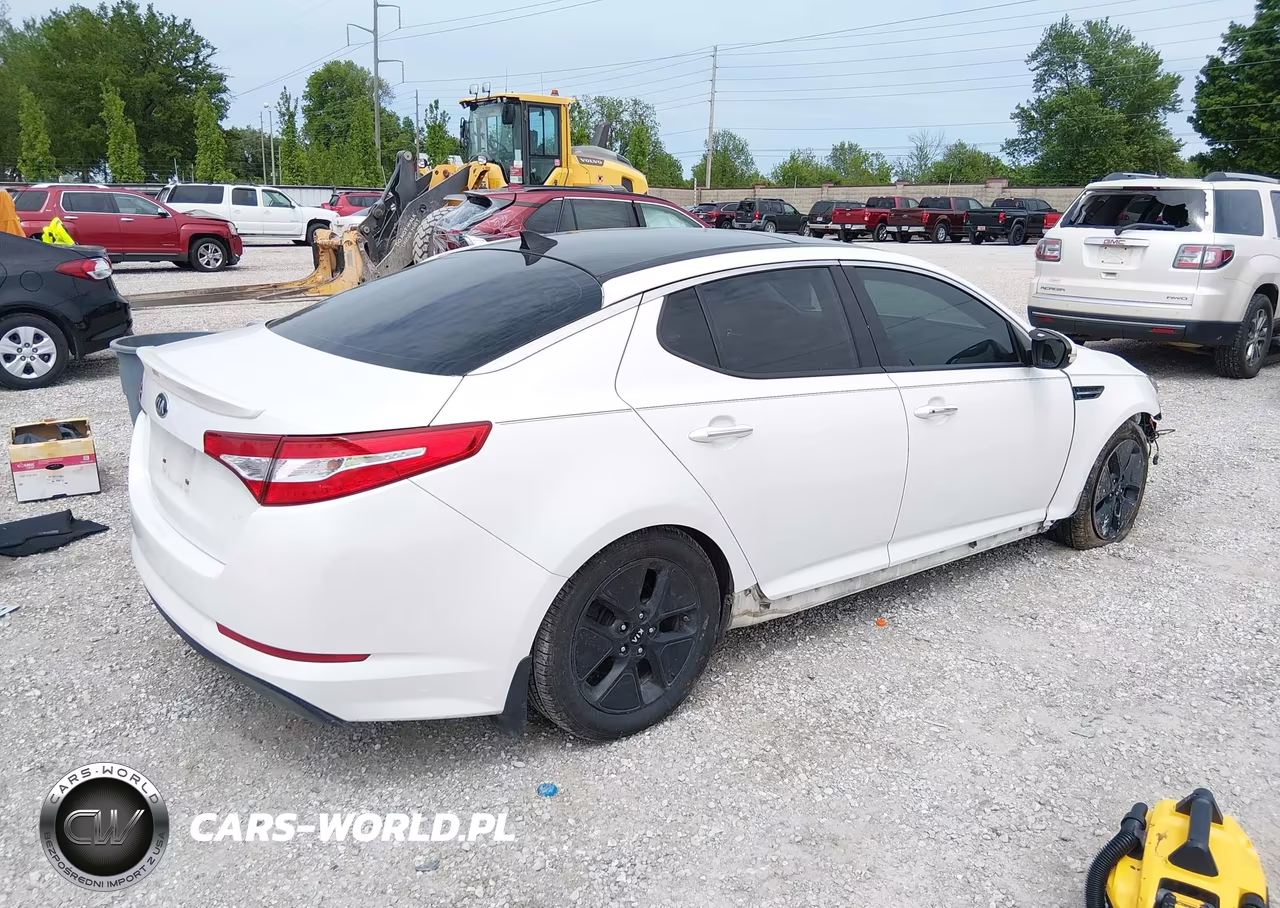 2013 Kia Optima Hybrid Ex VIN:KNAGM4AD9D5048176 - 4