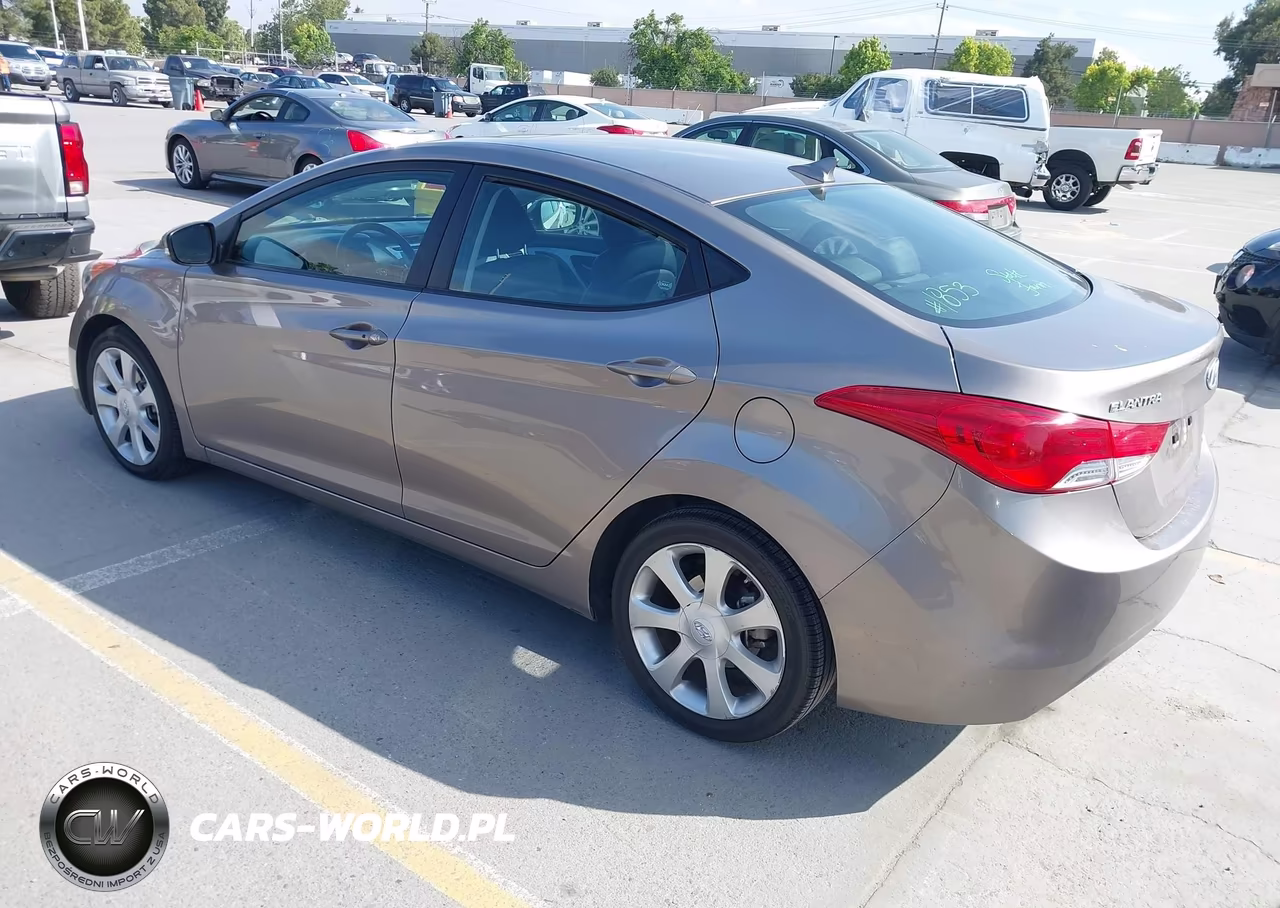 2011 Hyundai Elantra Limited VIN:5NPDH4AE6BH039810 - 3