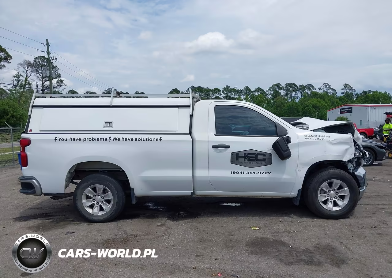 2020 Chevrolet Silverado 1500 2Wd Long Bed Wt VIN:3GCNWAEF9LG254541 - 13
