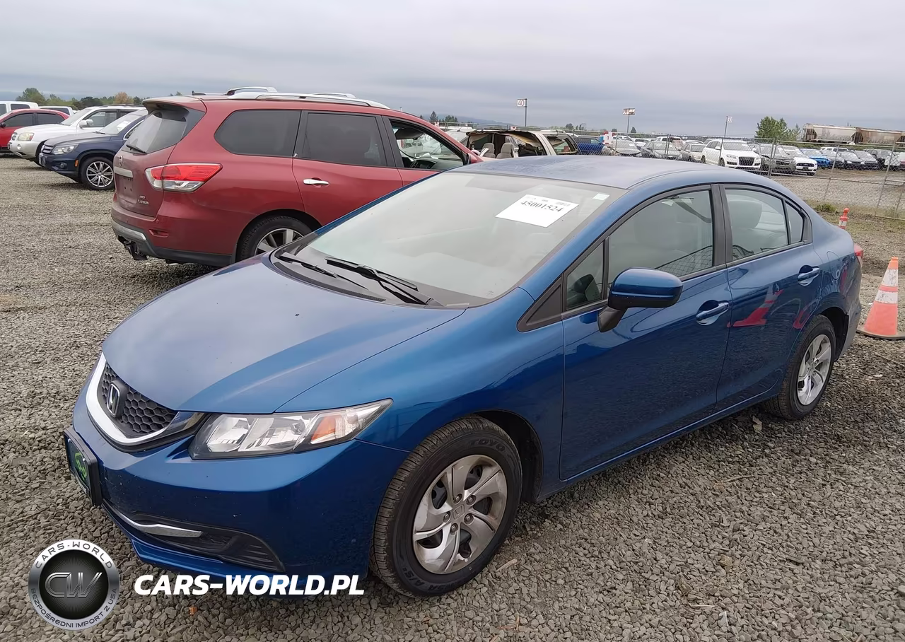 2015 Honda Civic Lx VIN:2HGFB2F57FH533665 - 2