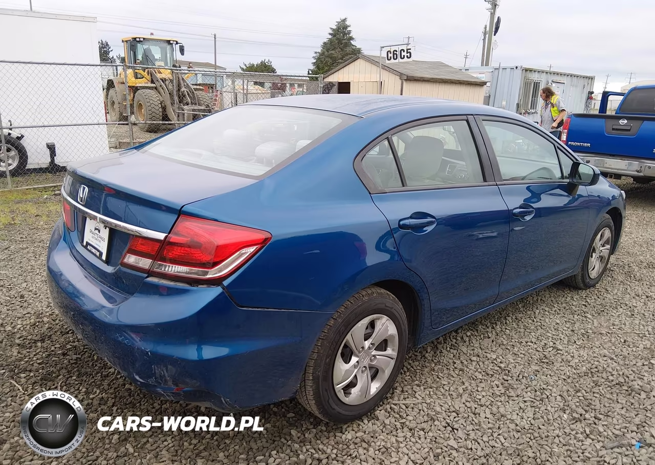2015 Honda Civic Lx VIN:2HGFB2F57FH533665 - 4