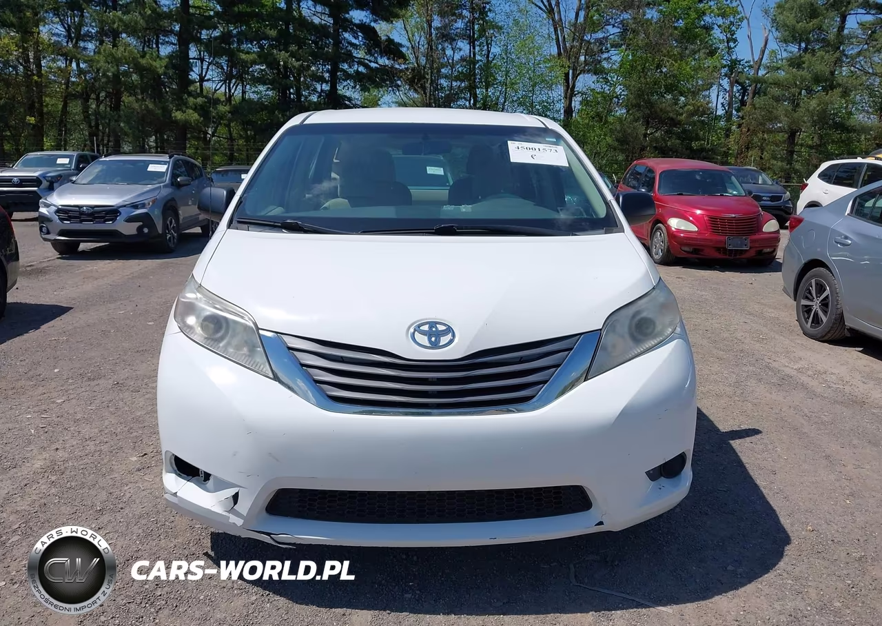 2013 Toyota Sienna L V6 7 Passenger VIN:5TDZK3DC7DS352518 - 12