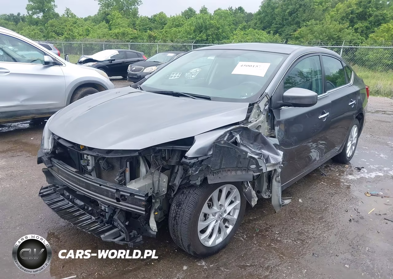 2019 Nissan Sentra Sv VIN:3N1AB7AP9KY281519 - 2