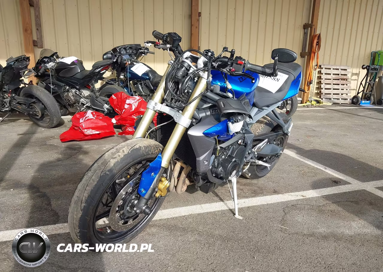 2013 Triumph Motorcycle Street Triple VIN:SMTL02NE0DT573791 - 2
