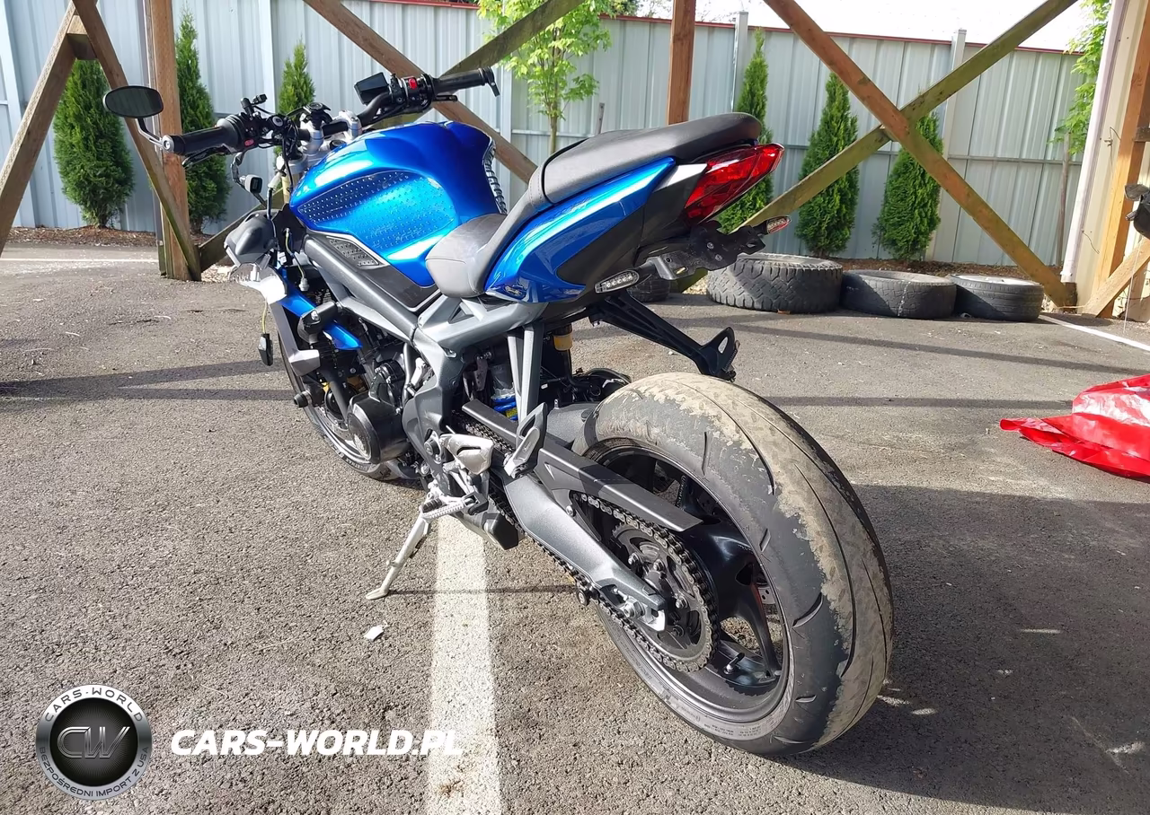 2013 Triumph Motorcycle Street Triple VIN:SMTL02NE0DT573791 - 3