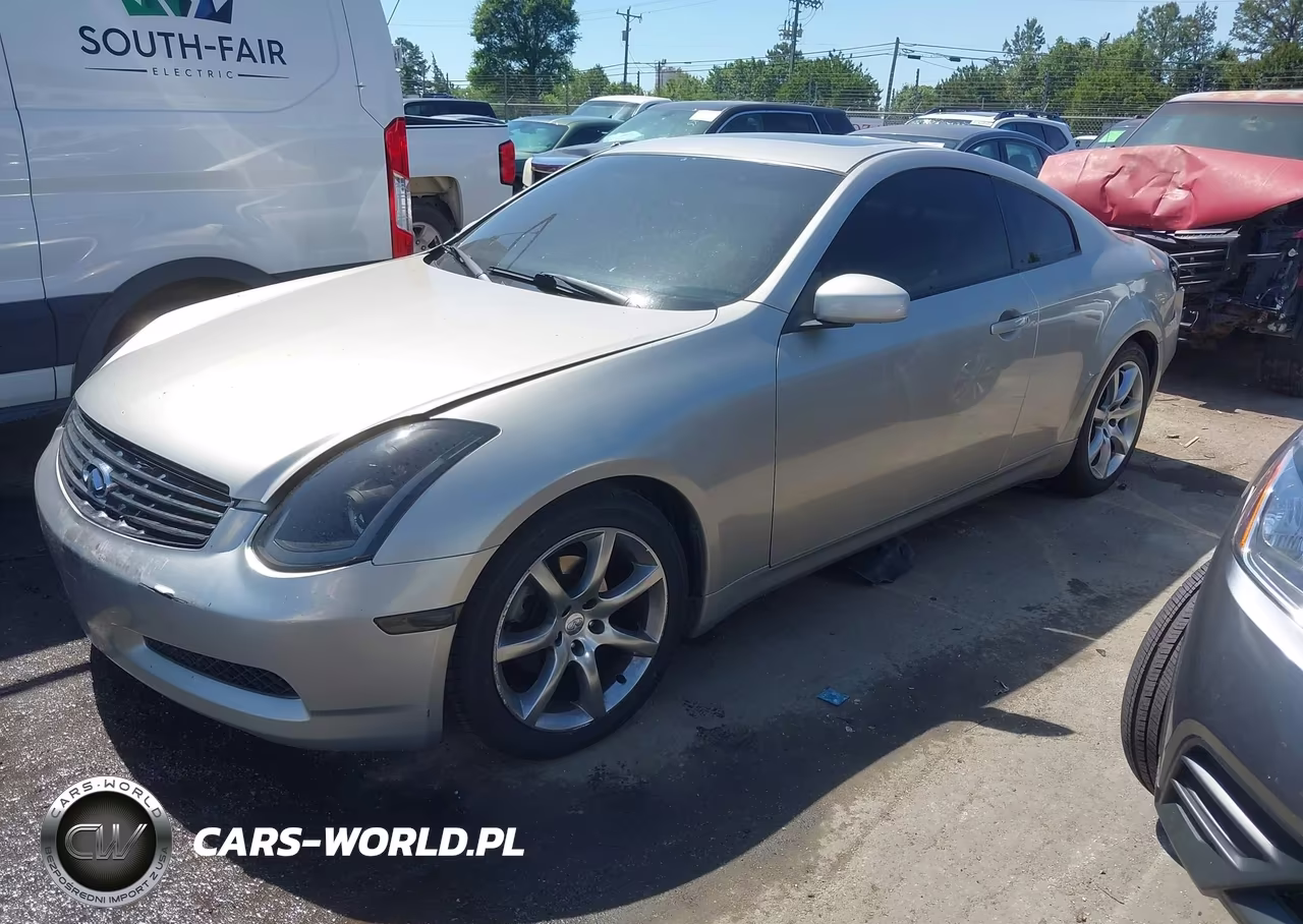 2003 Infiniti G35 Base W-Leather VIN:JNKCV54E43M215488 - 2