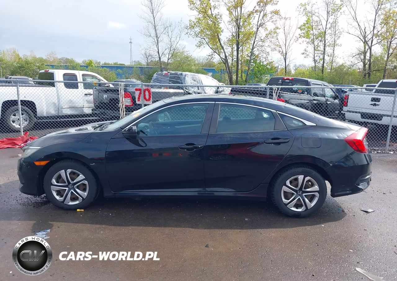 2016 Honda Civic Lx VIN:19XFC2F51GE020761 - 14