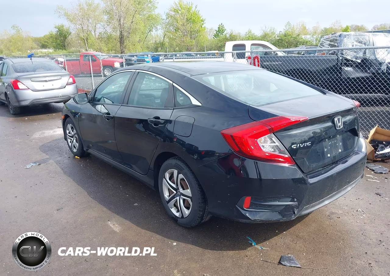2016 Honda Civic Lx VIN:19XFC2F51GE020761 - 3
