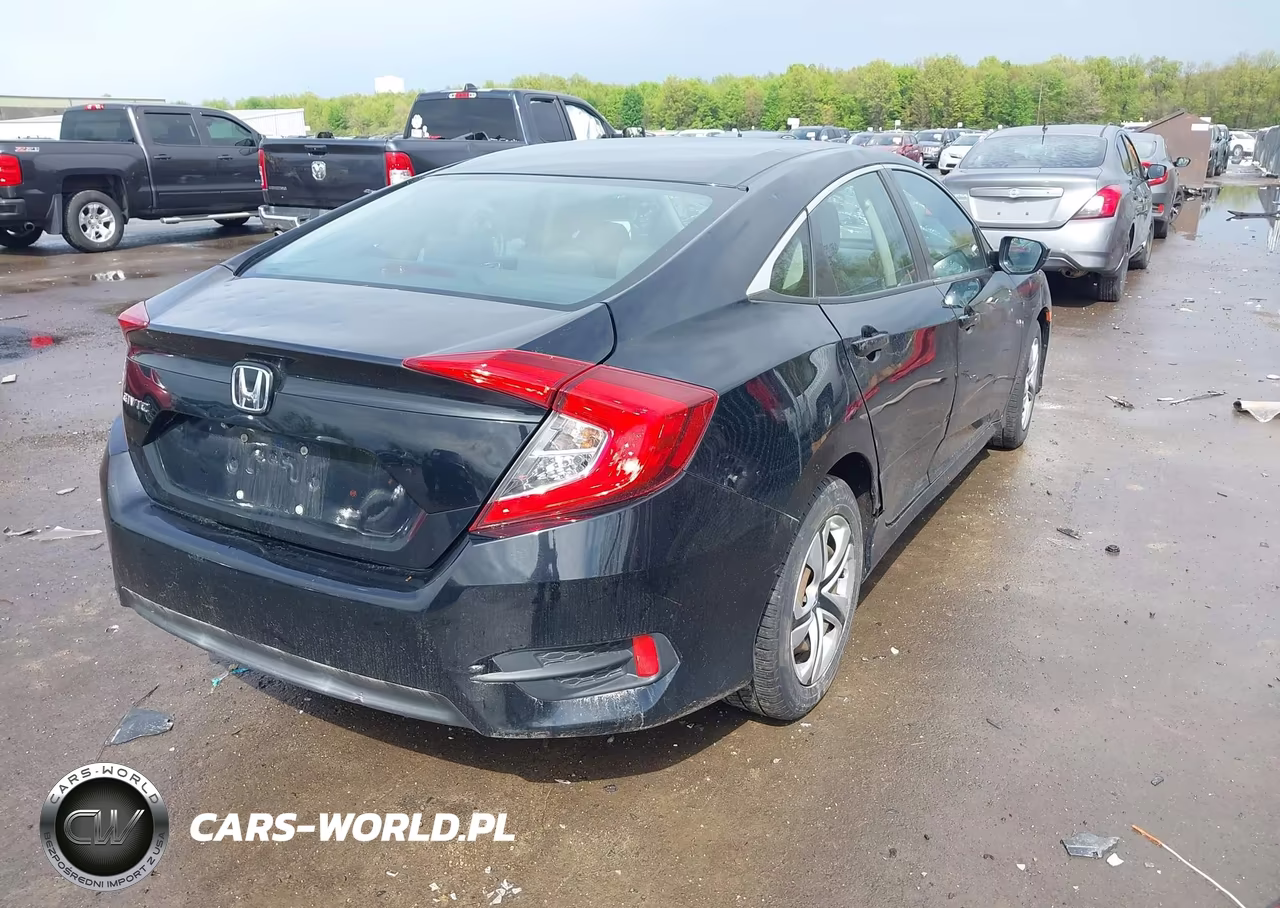 2016 Honda Civic Lx VIN:19XFC2F51GE020761 - 4