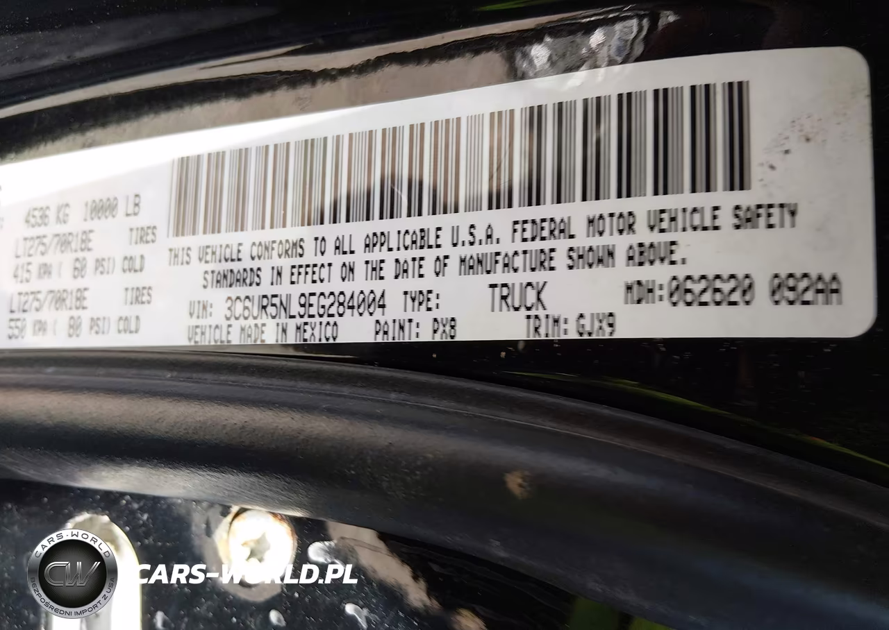 2014 Ram 2500 Laramie VIN:3C6UR5NL9EG284004 - 9