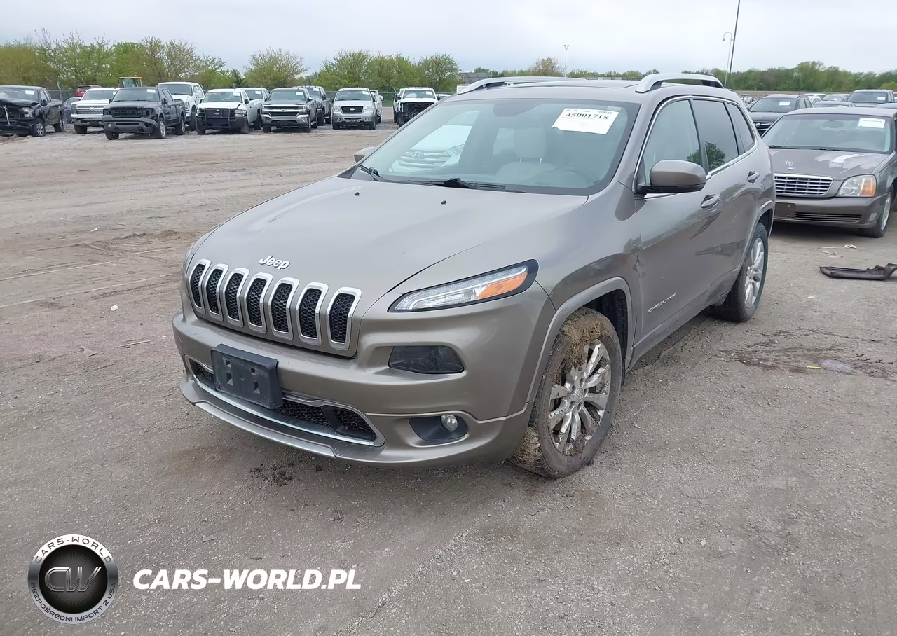 2017 Jeep Cherokee Overland 4X4 VIN:1C4PJMJS9HW621510 - 2