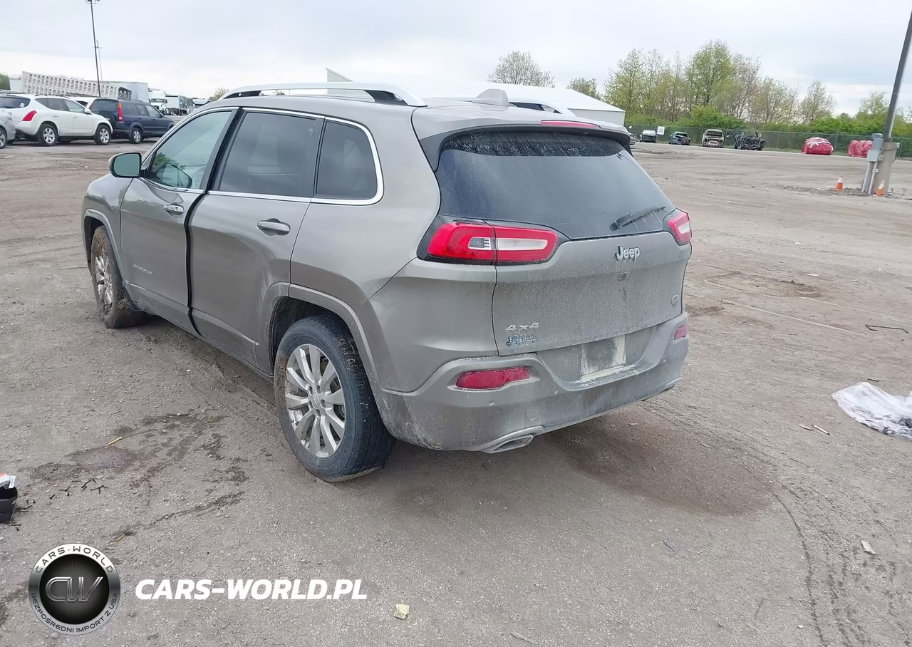 2017 Jeep Cherokee Overland 4X4 VIN:1C4PJMJS9HW621510 - 3